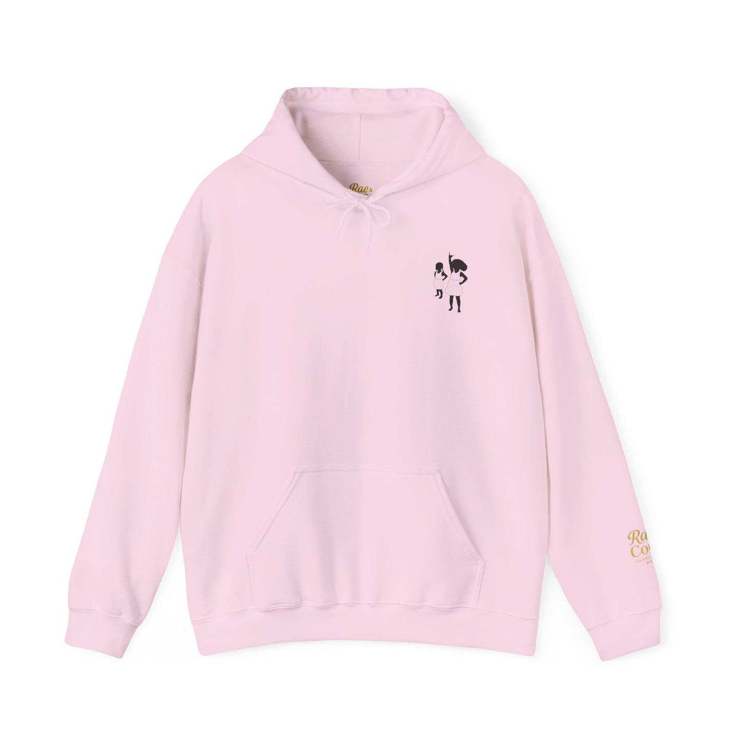 Martha's Vineyard Art Hoodie, Unisex Soft Sweatshirt, Cozy Gift for Beach Lovers, Travel Memory Apparel, Summer Vacation Wear