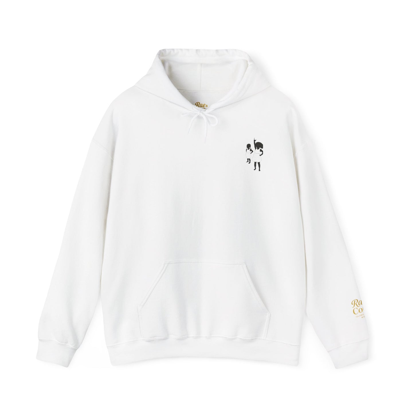 Wavy Martha’s Vineyard Hoodie – Unisex Heavy Blend Sweatshirt, Cozy & Stylish Coastal Wear