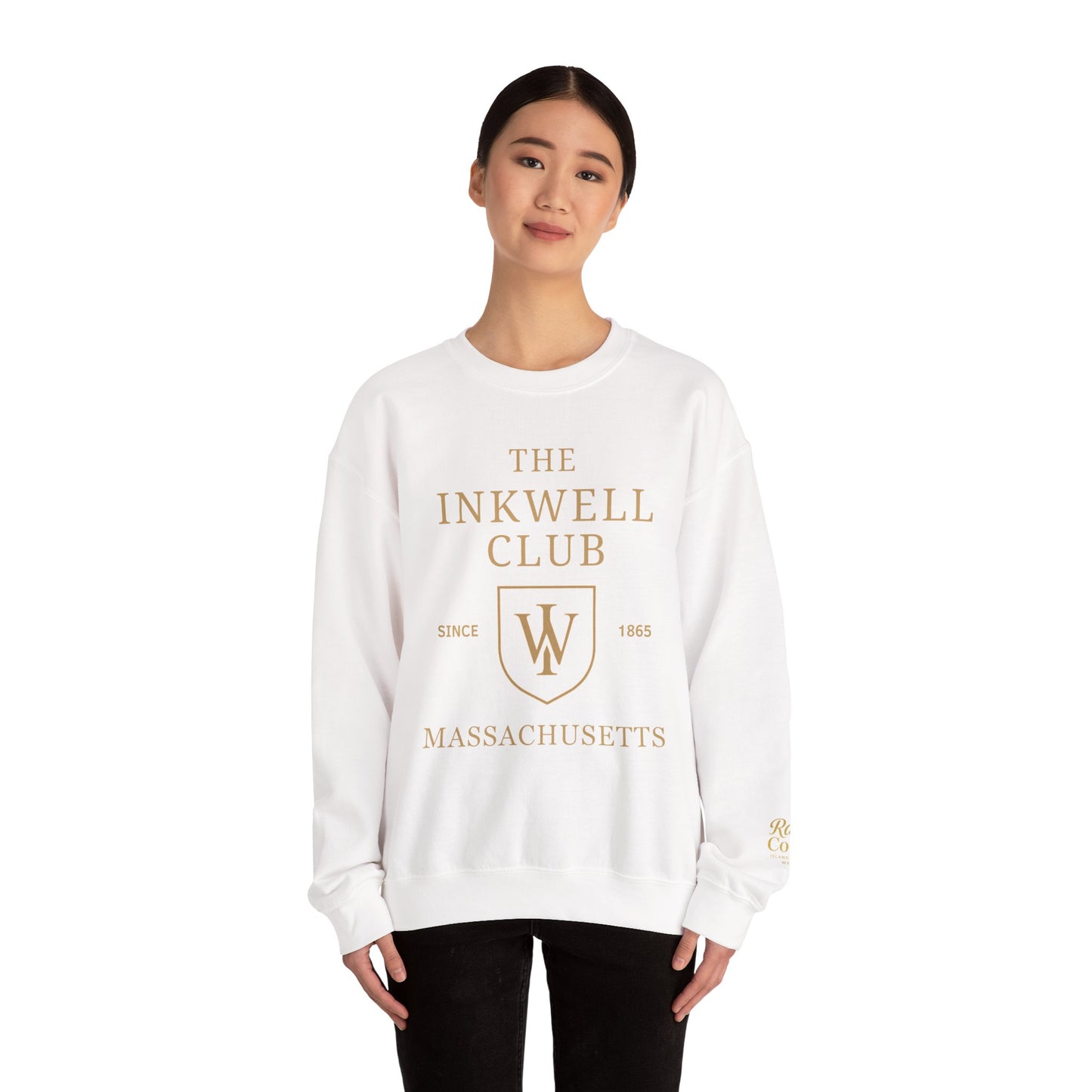 Inkwell Club Crewneck Sweatshirt – Martha’s Vineyard Classic | Unisex Heavy Blend