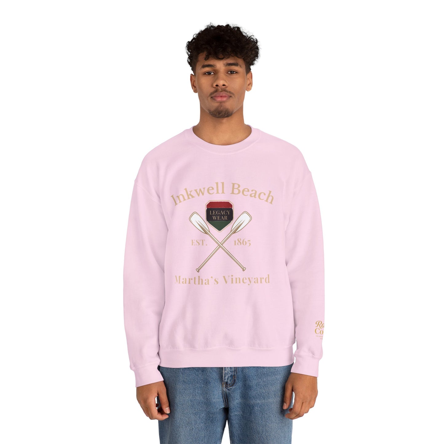 Inkwell Beach Martha’s Vineyard Classic Crewneck – Unisex Heavy Blend Sweatshirt