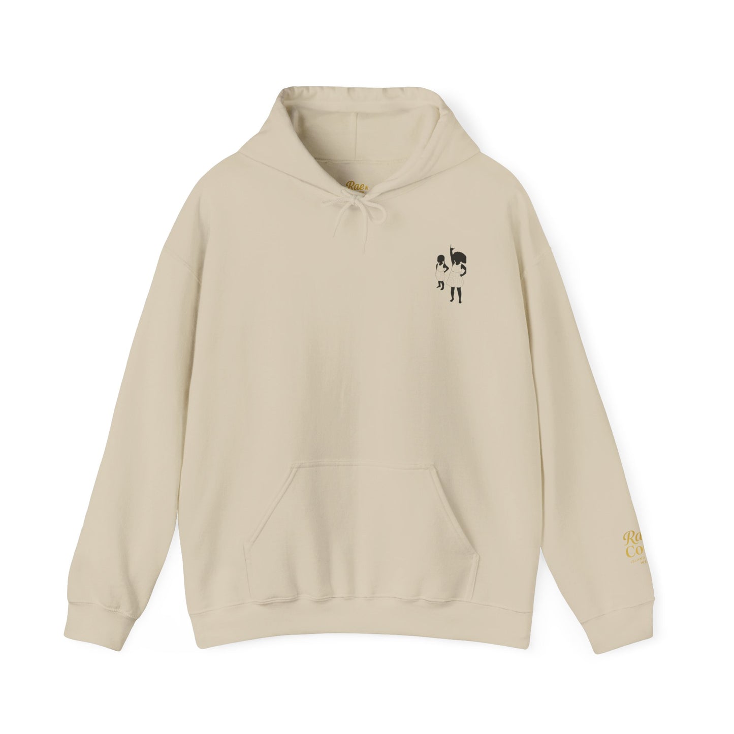 Wavy Martha’s Vineyard Hoodie – Unisex Heavy Blend Sweatshirt, Cozy & Stylish Coastal Wear