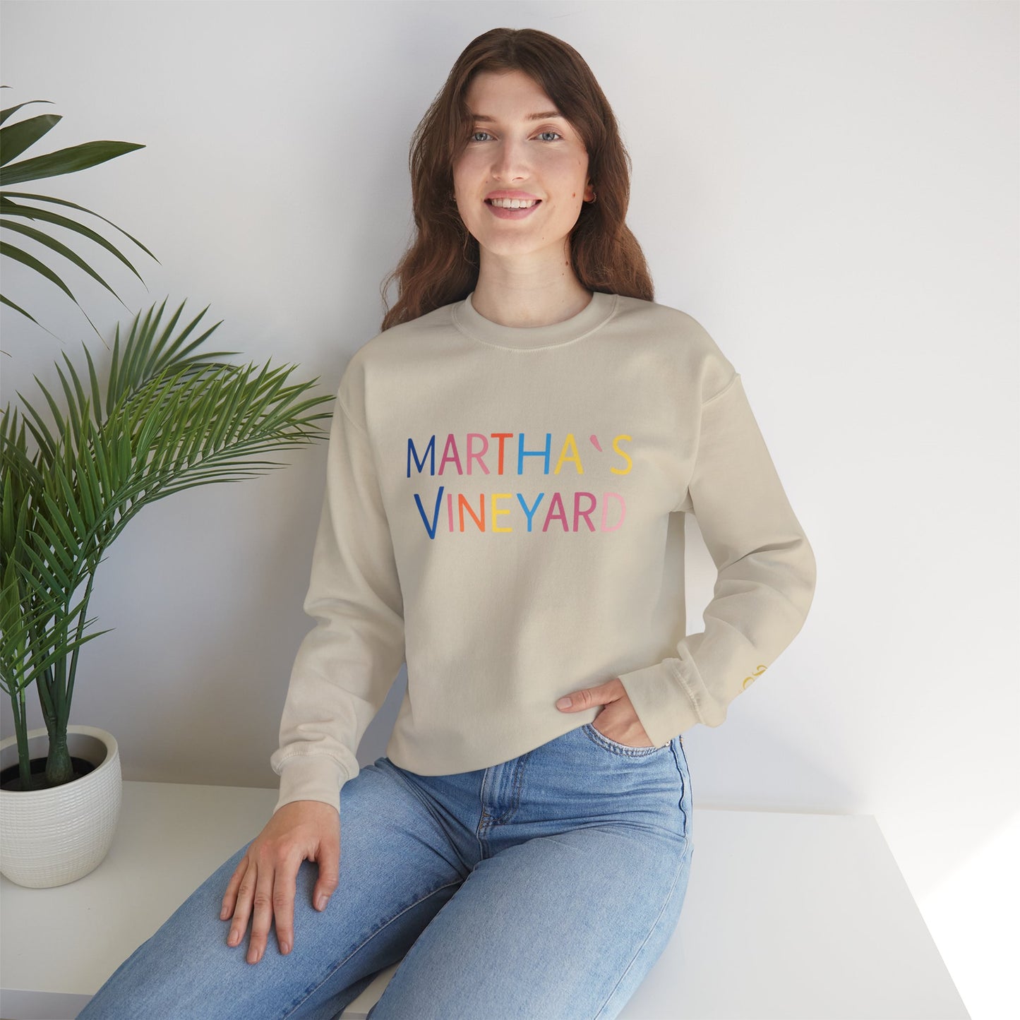 🌈 Colorful “Martha’s Vineyard” Typography Design