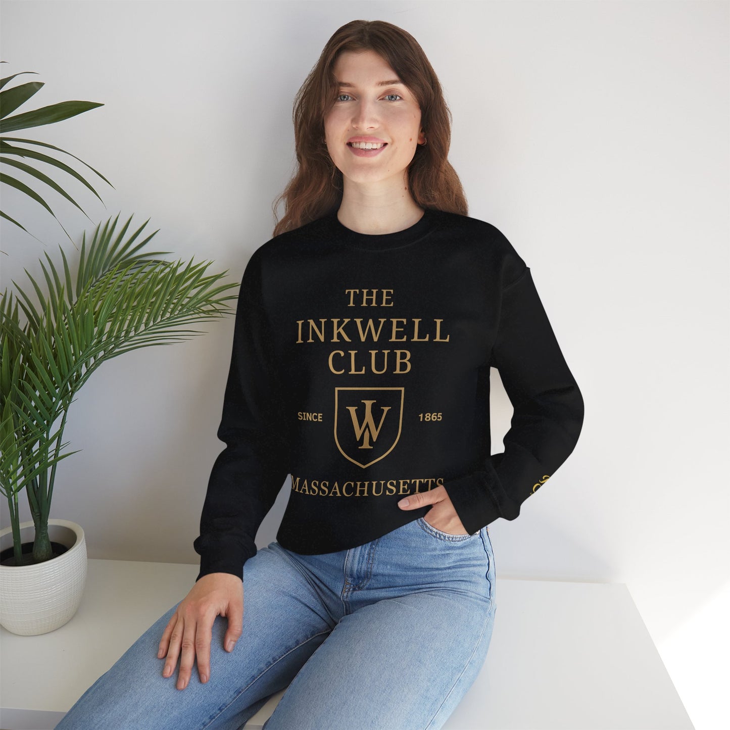 Inkwell Club Crewneck Sweatshirt – Martha’s Vineyard Classic | Unisex Heavy Blend