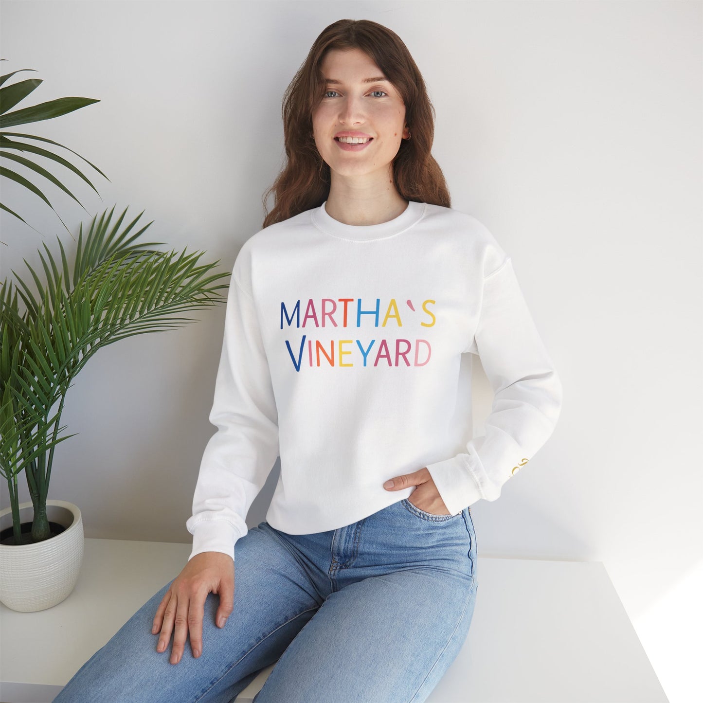 🌈 Colorful “Martha’s Vineyard” Typography Design