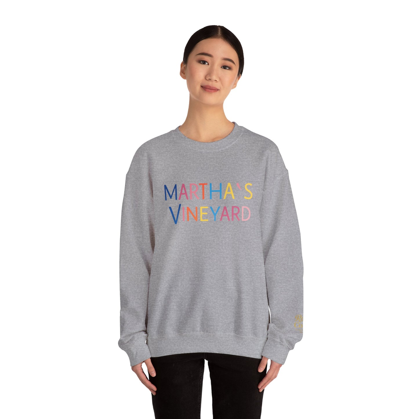 🌈 Colorful “Martha’s Vineyard” Typography Design