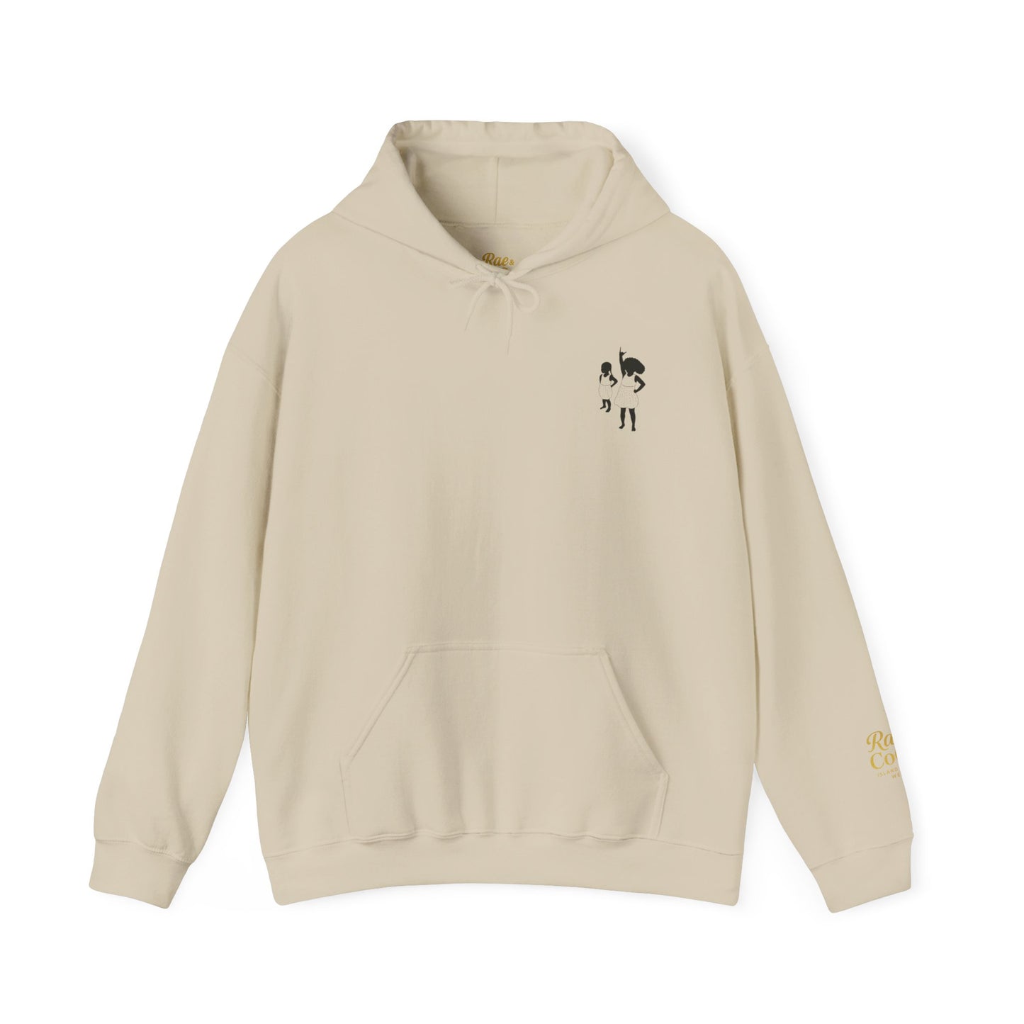 Martha's Vineyard Art Hoodie, Unisex Soft Sweatshirt, Cozy Gift for Beach Lovers, Travel Memory Apparel, Summer Vacation Wear