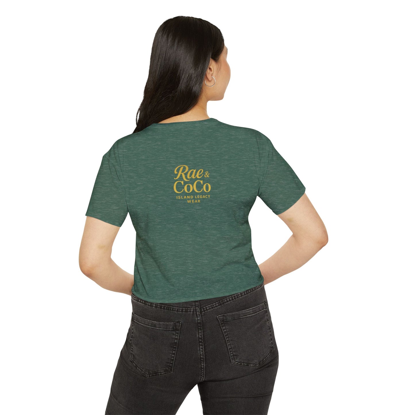 Festival Crop Top - Day Party and Beach Day Classic Design by Inkwell Club
