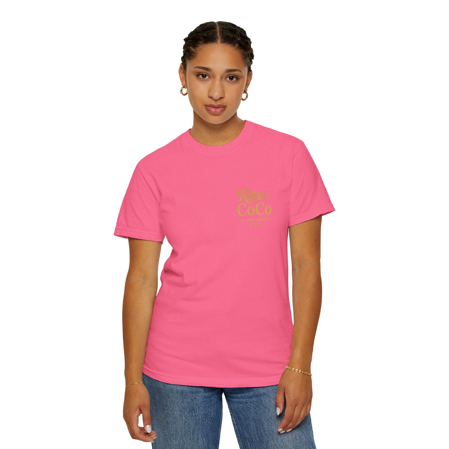 RC Martha’s Vineyard Tee – Nautical Lighthouse & Hydrangea Island Design