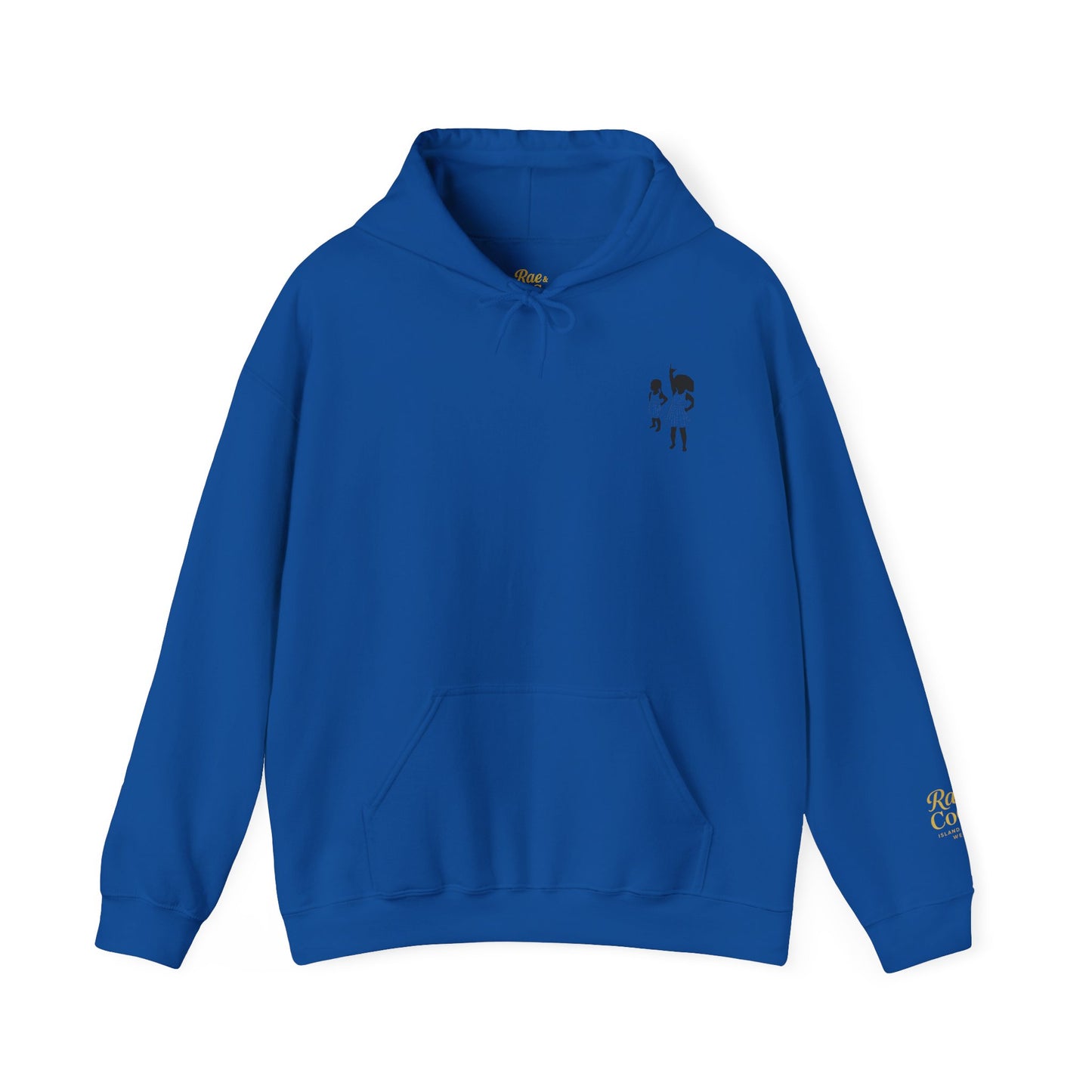 Wavy Martha’s Vineyard Hoodie – Unisex Heavy Blend Sweatshirt, Cozy & Stylish Coastal Wear