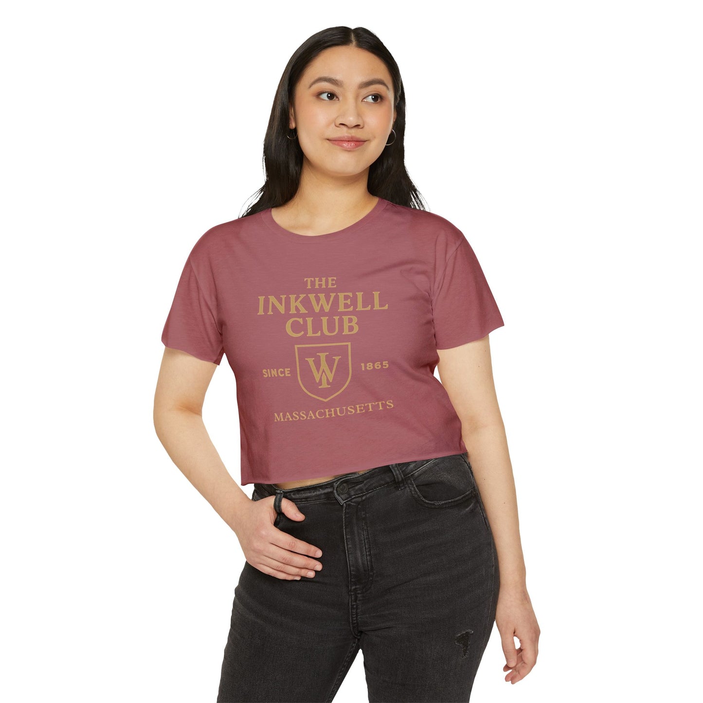 Festival Crop Top - Day Party and Beach Day Classic Design by Inkwell Club