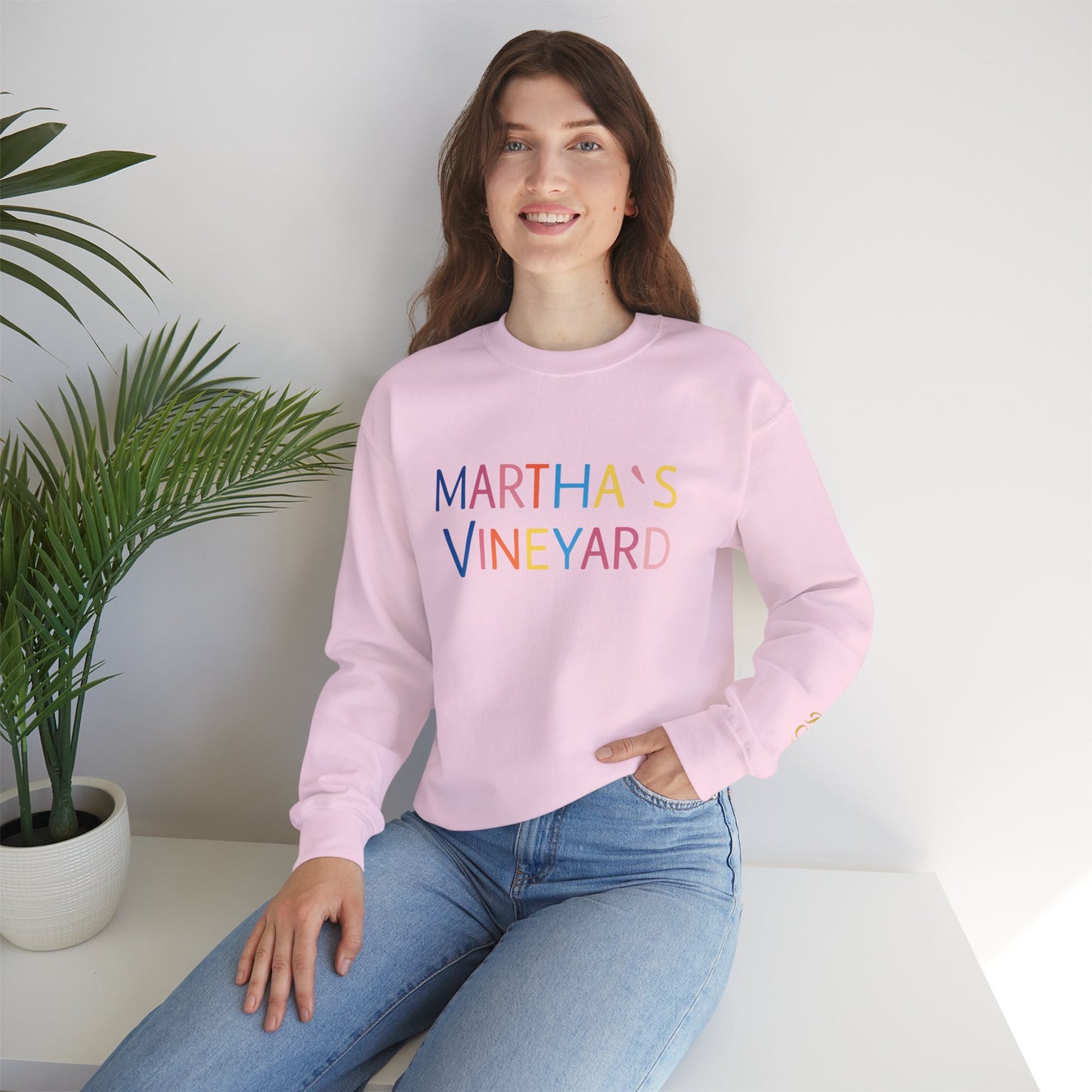 🌈 Colorful “Martha’s Vineyard” Typography Design