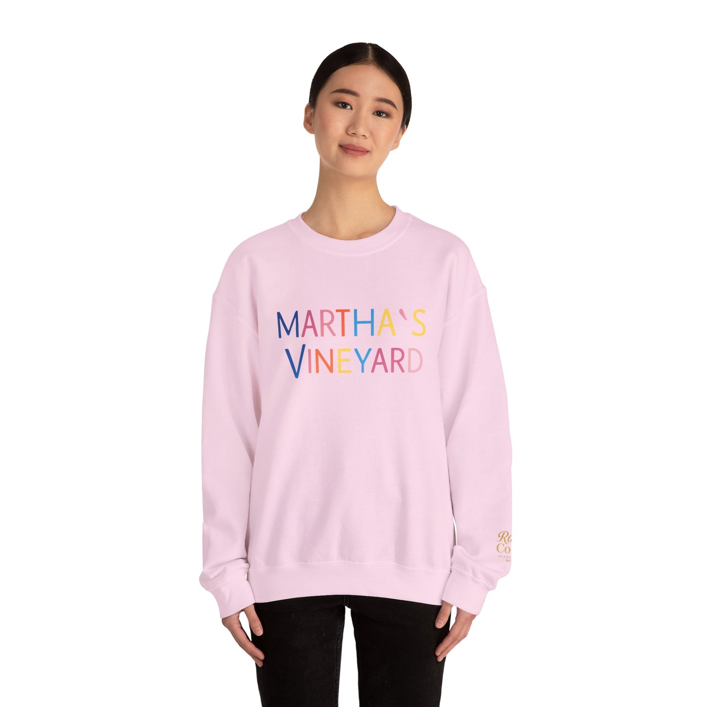 🌈 Colorful “Martha’s Vineyard” Typography Design