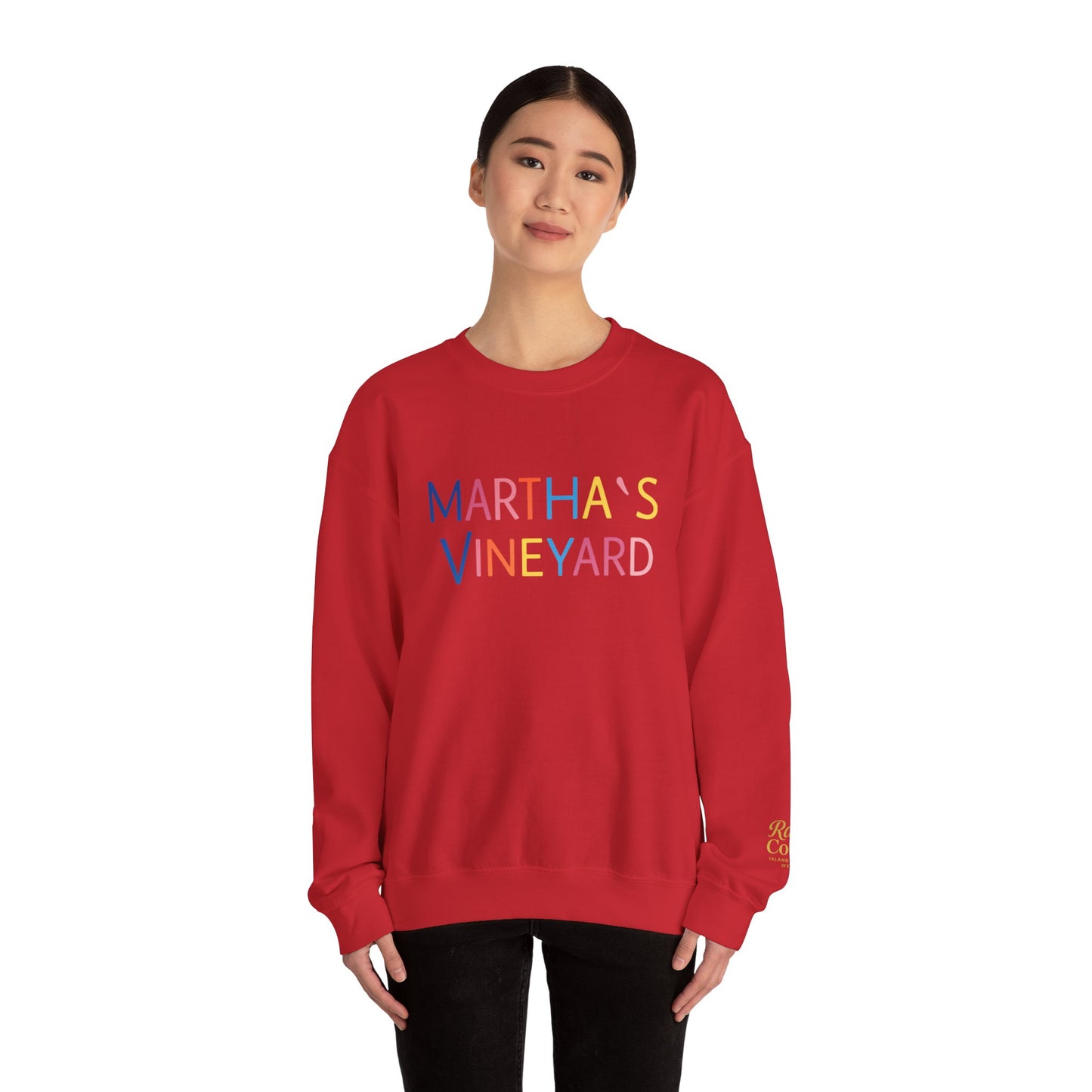 🌈 Colorful “Martha’s Vineyard” Typography Design