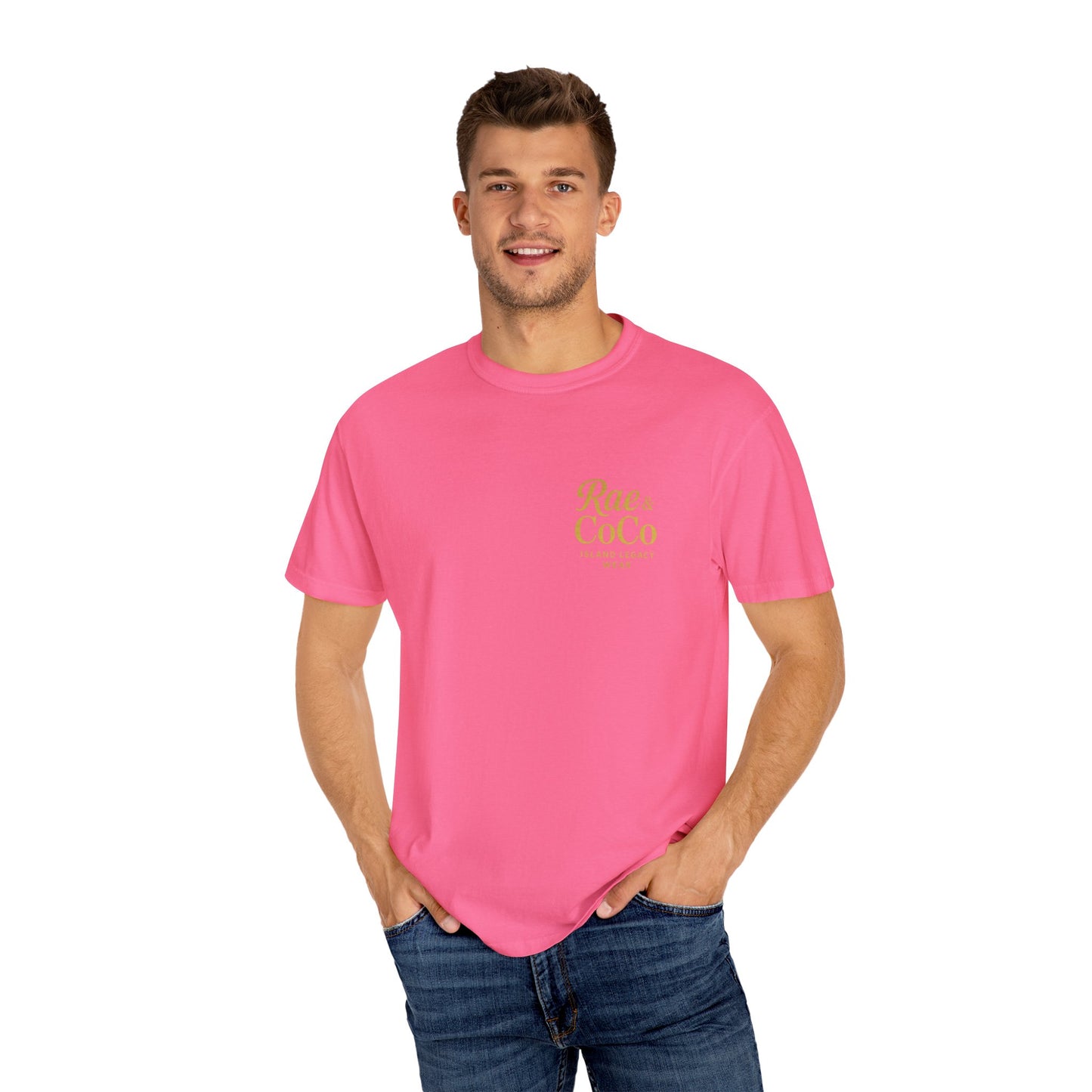 RC Martha’s Vineyard Tee – Nautical Lighthouse & Hydrangea Island Design