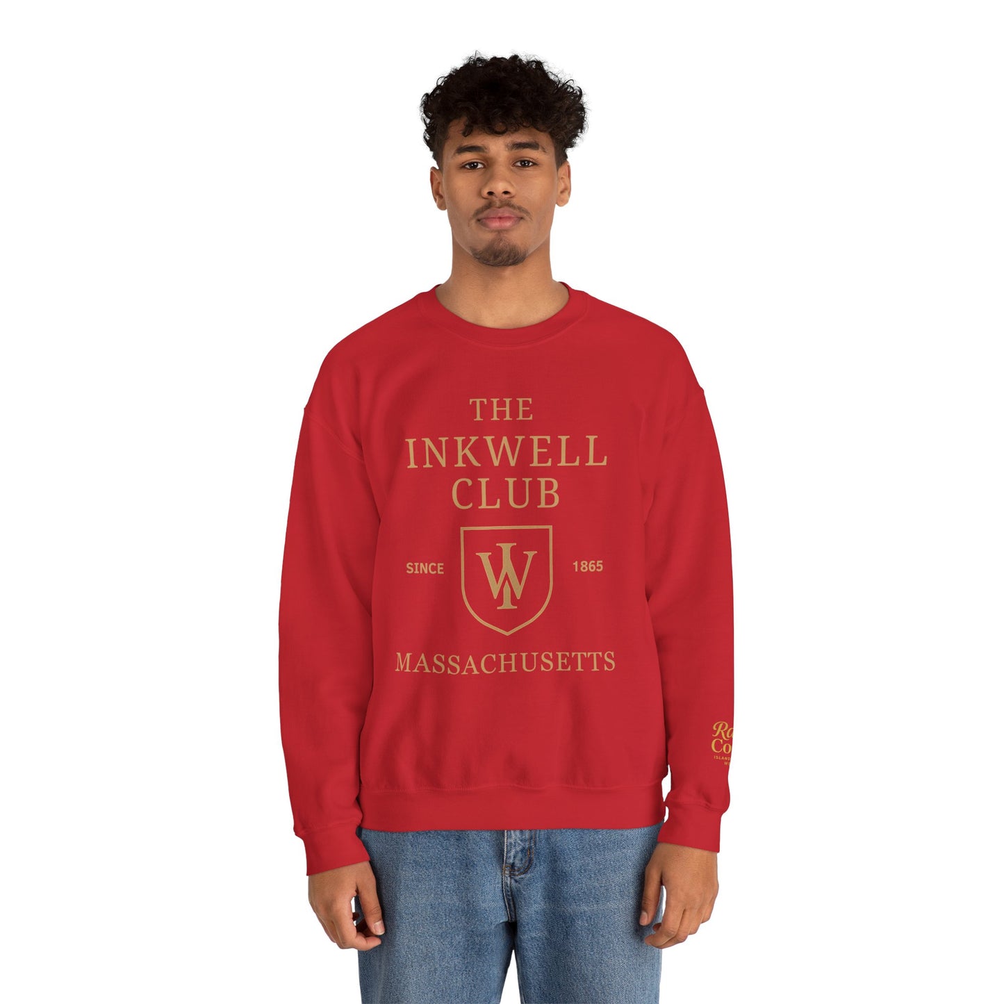 Inkwell Club Crewneck Sweatshirt – Martha’s Vineyard Classic | Unisex Heavy Blend