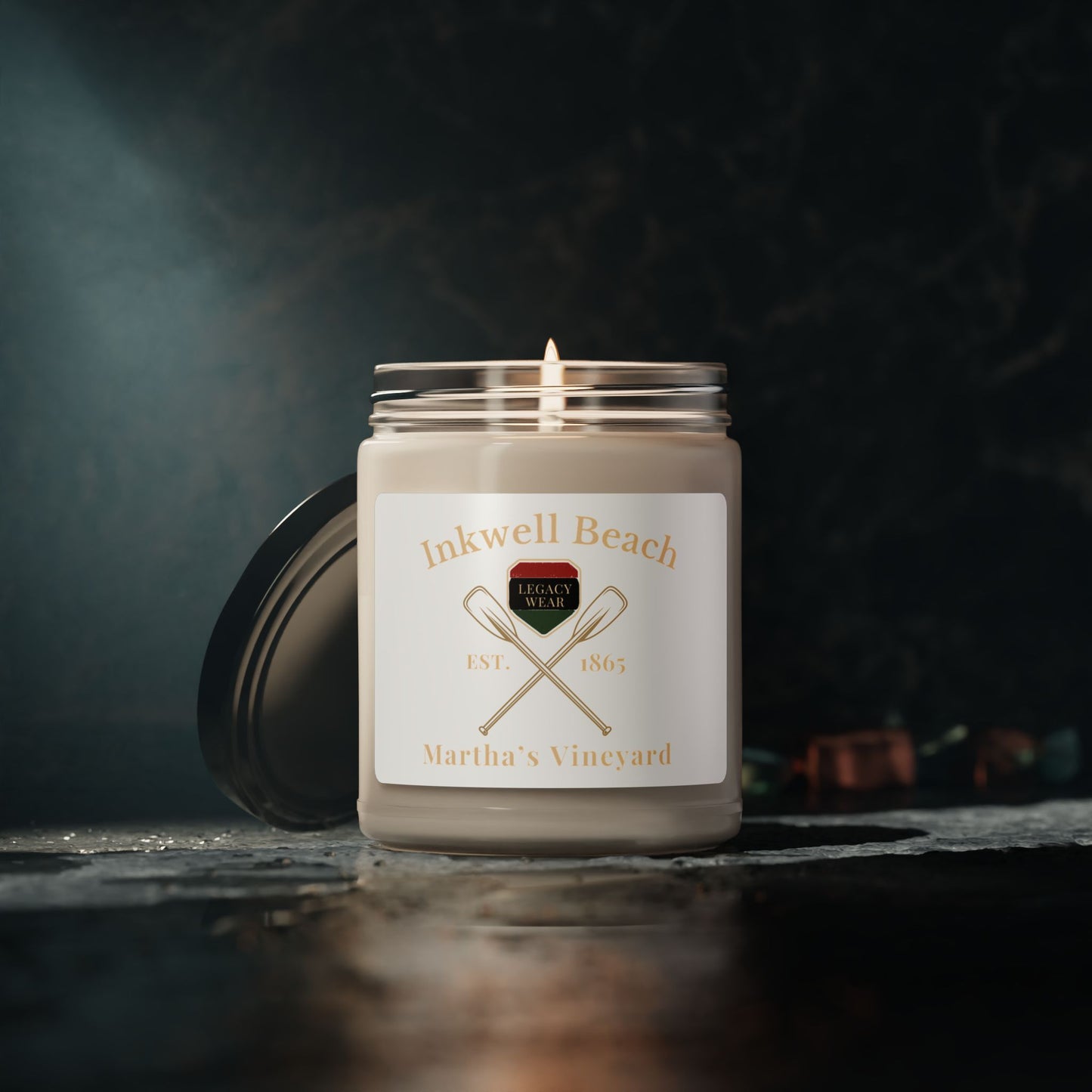 Inkwell Beach Scented Soy Candle - Perfect for Relaxation, Home Décor, Gift for Her, Spa Day, Coastal Vibes