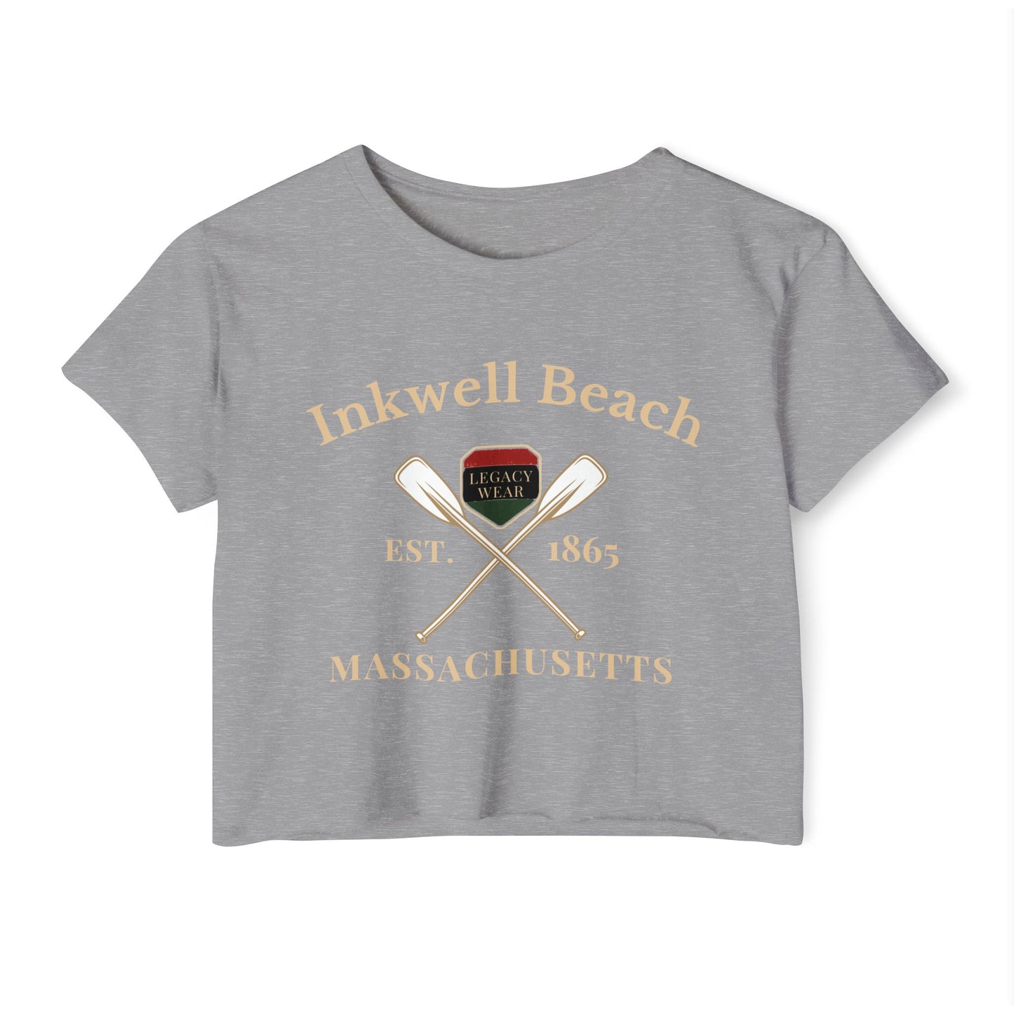 Inkwell Beach Legacy Wear Crop Tee – Martha’s Vineyard Massachusetts
