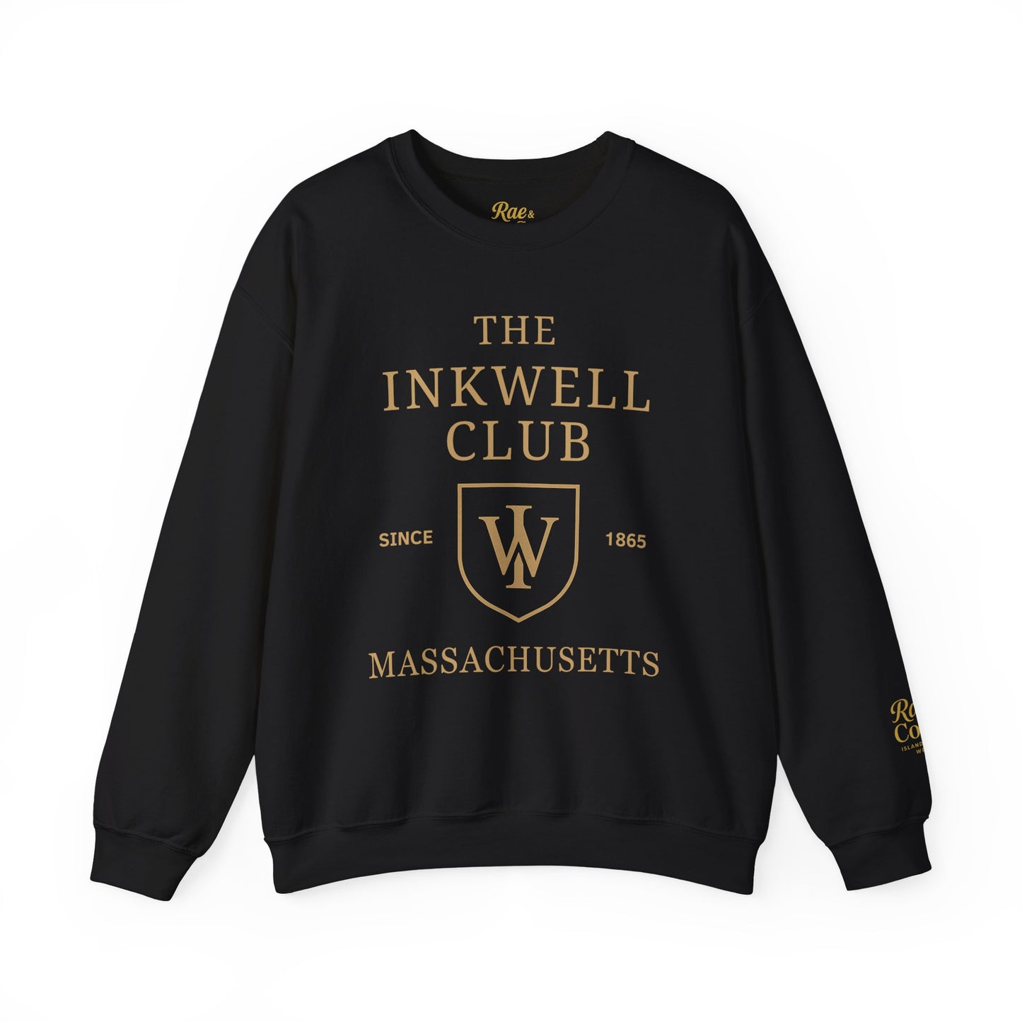 Inkwell Club Crewneck Sweatshirt – Martha’s Vineyard Classic | Unisex Heavy Blend