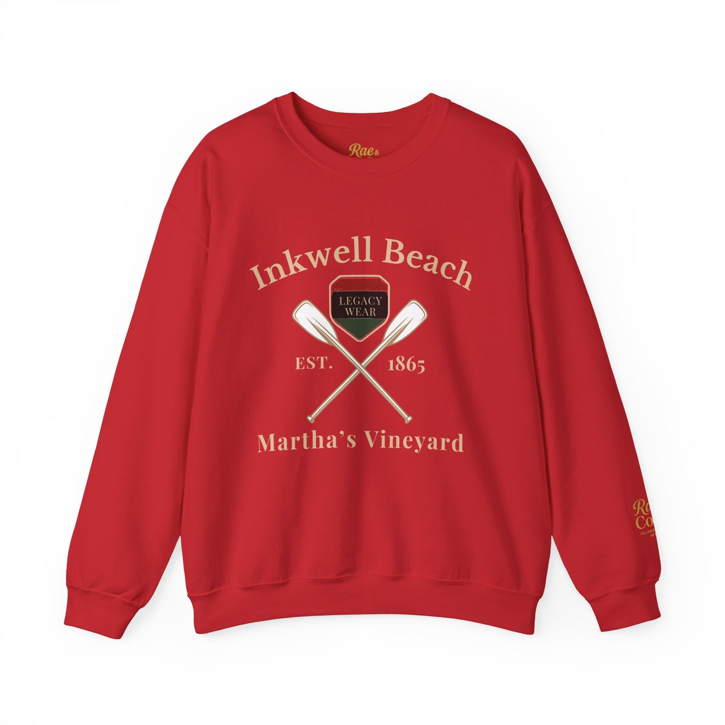 Inkwell Beach Martha’s Vineyard Classic Crewneck – Unisex Heavy Blend Sweatshirt