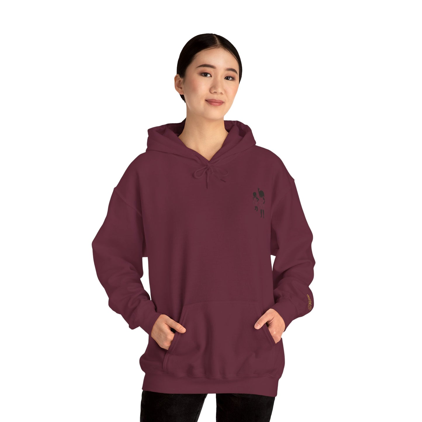 Wavy Martha’s Vineyard Hoodie – Unisex Heavy Blend Sweatshirt, Cozy & Stylish Coastal Wear