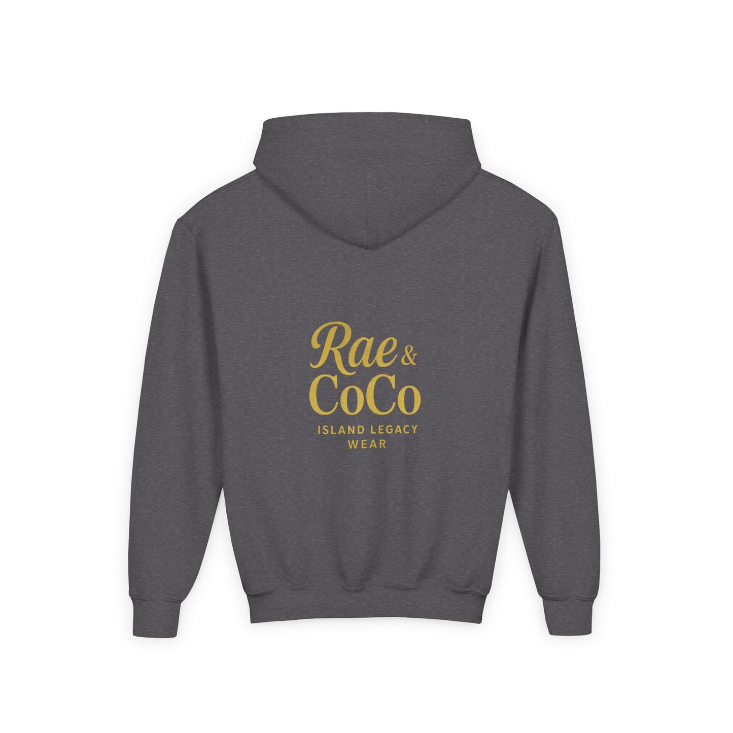 Floral Alpaca Youth Hoodie - Cozy Gift for Animal Lovers, Perfect for Birthdays, Holidays, Casual Wear, Family Outings