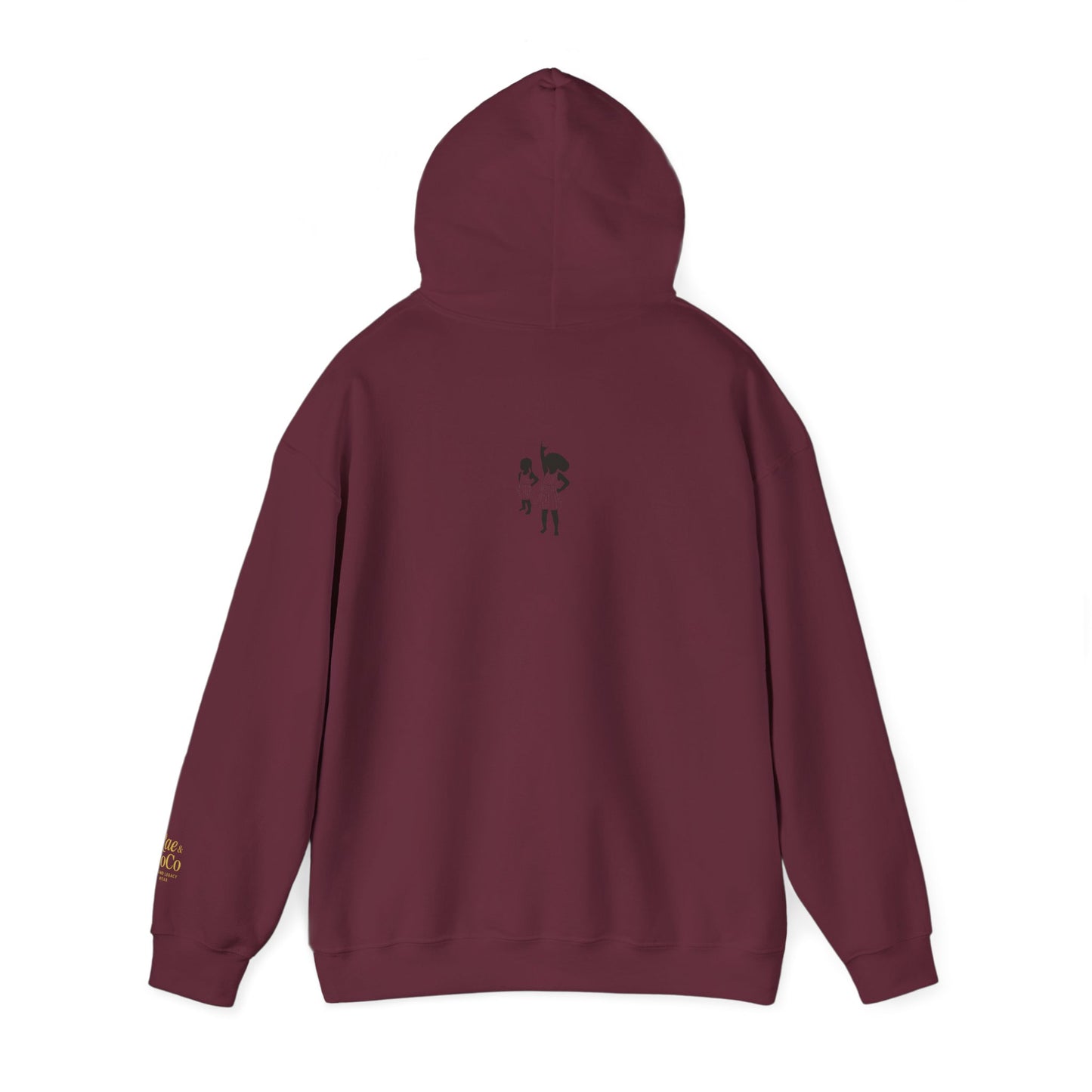 Cozy Beach Hoodie: InkWell Vineyard Design, Unisex Pullover Sweatshirt, Gift for Beach Lovers, Casual Wear, Vacation Essential