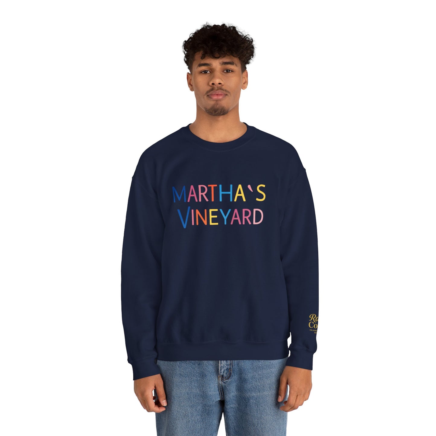 🌈 Colorful “Martha’s Vineyard” Typography Design
