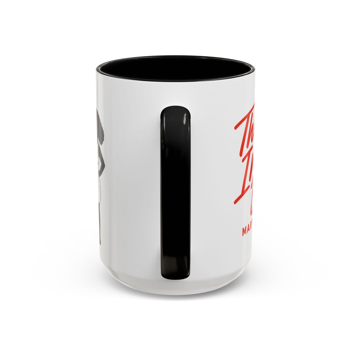 🔴 The Inkwell Beach – Martha’s Vineyard Classic Script Accent Mug (11oz & 15oz)