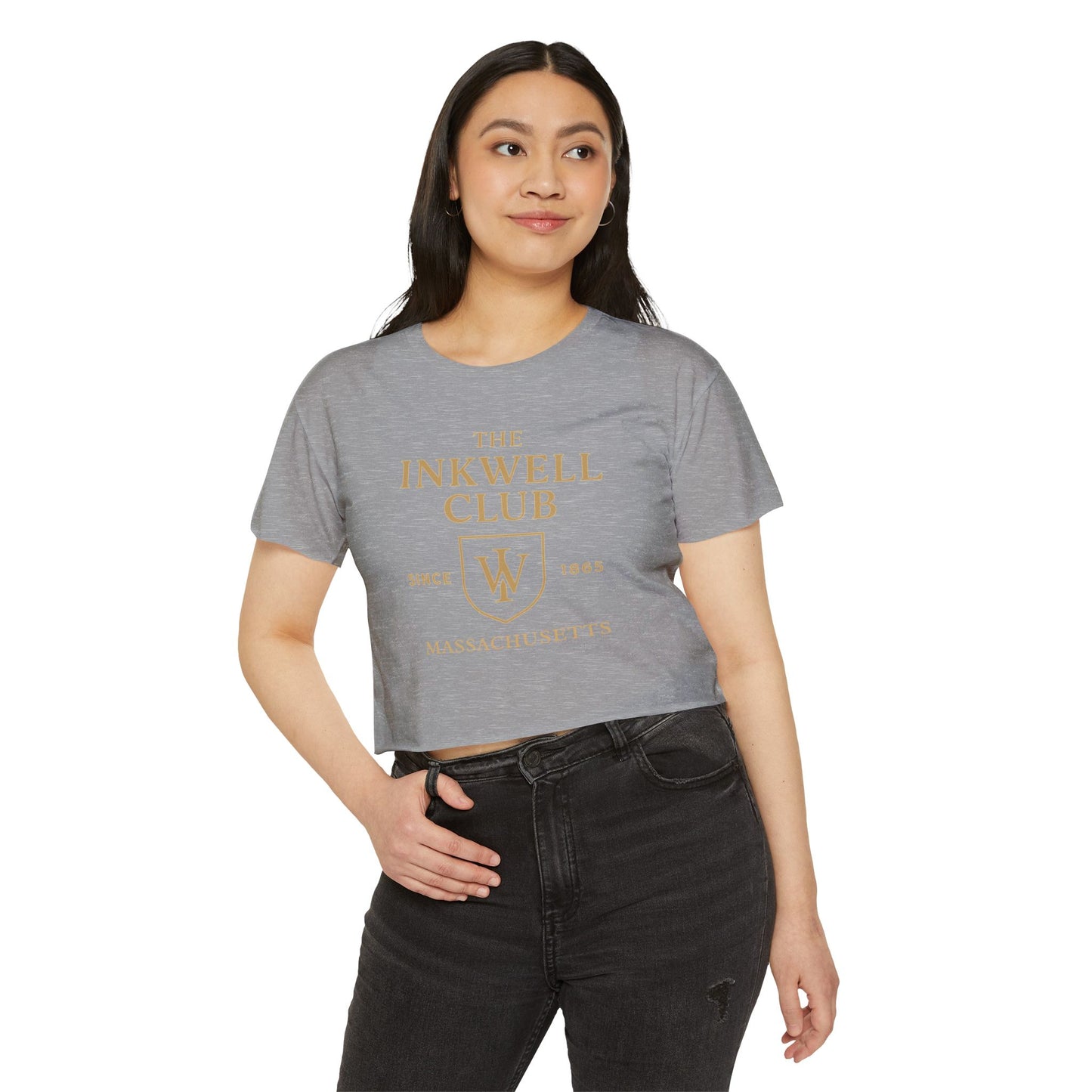 Festival Crop Top - Day Party and Beach Day Classic Design by Inkwell Club