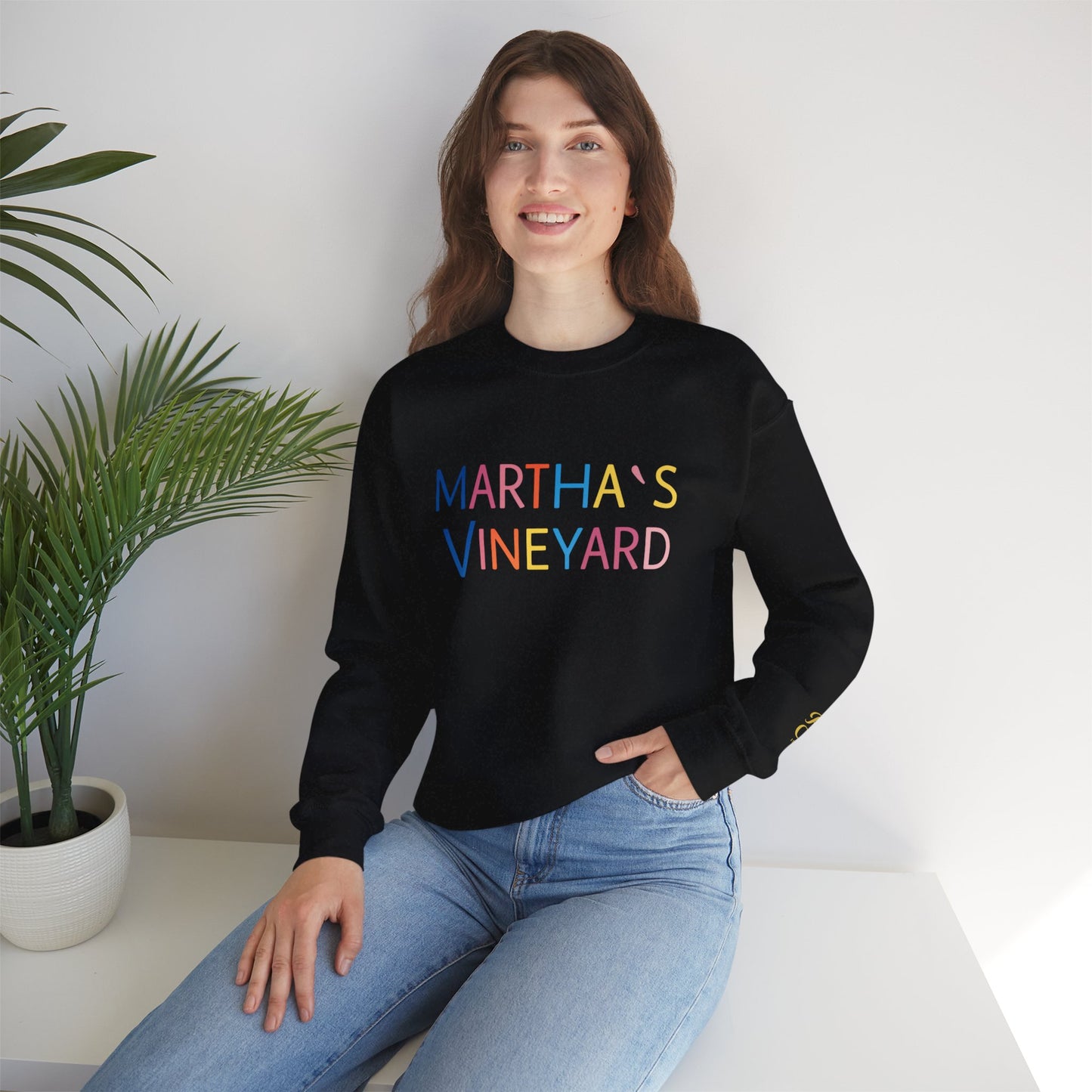 🌈 Colorful “Martha’s Vineyard” Typography Design