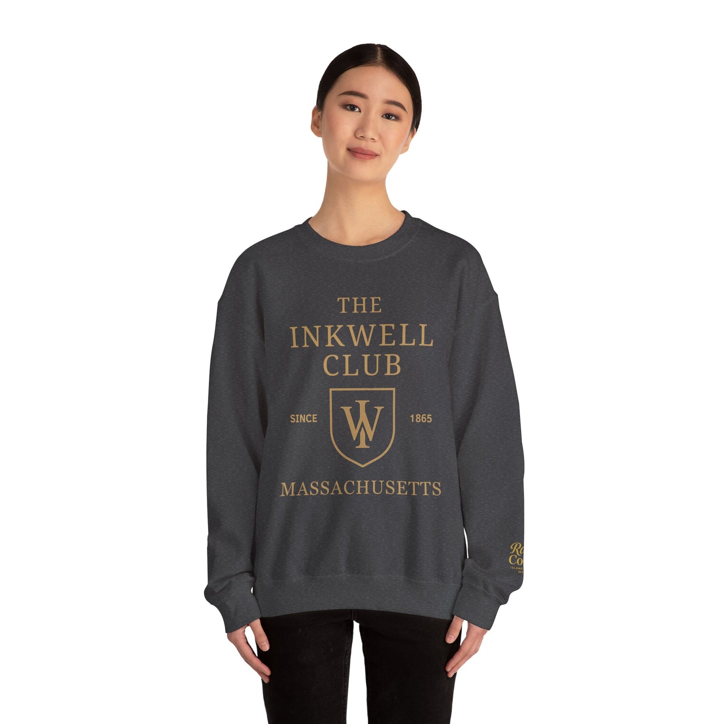 Inkwell Club Crewneck Sweatshirt – Martha’s Vineyard Classic | Unisex Heavy Blend