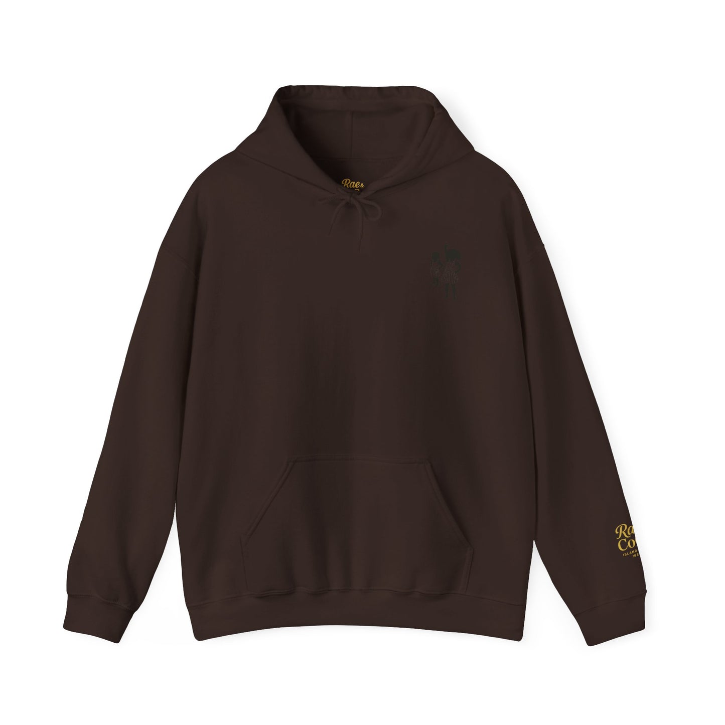 Wavy Martha’s Vineyard Hoodie – Unisex Heavy Blend Sweatshirt, Cozy & Stylish Coastal Wear