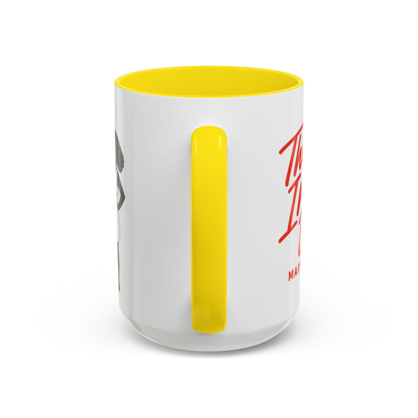 🔴 The Inkwell Beach – Martha’s Vineyard Classic Script Accent Mug (11oz & 15oz)