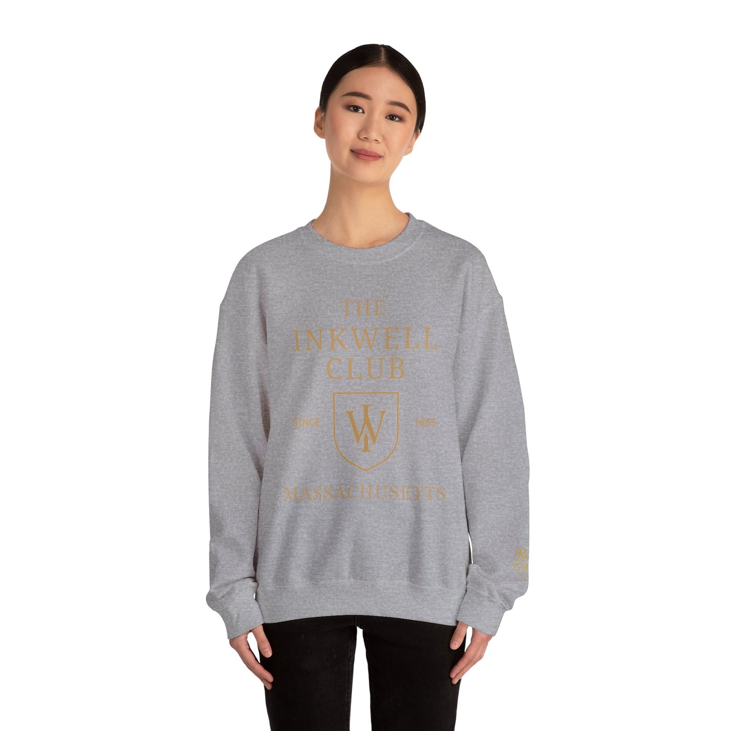 Inkwell Club Crewneck Sweatshirt – Martha’s Vineyard Classic | Unisex Heavy Blend