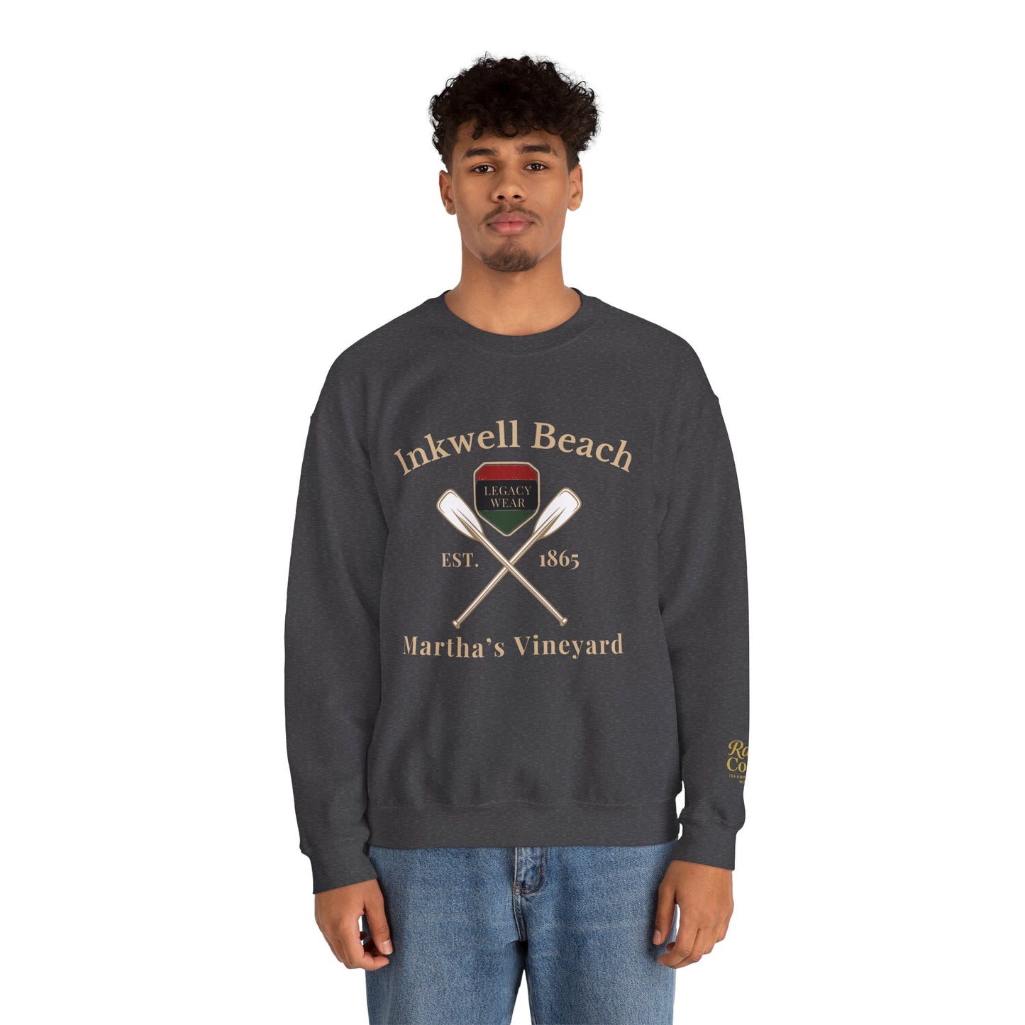 Inkwell Beach Martha’s Vineyard Classic Crewneck – Unisex Heavy Blend Sweatshirt