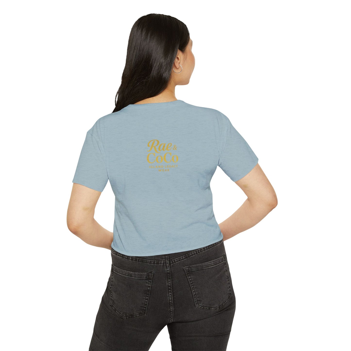 Festival Crop Top - Day Party and Beach Day Classic Design by Inkwell Club