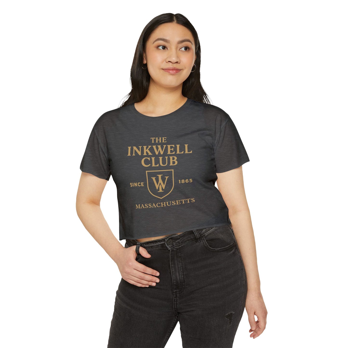 Festival Crop Top - Day Party and Beach Day Classic Design by Inkwell Club