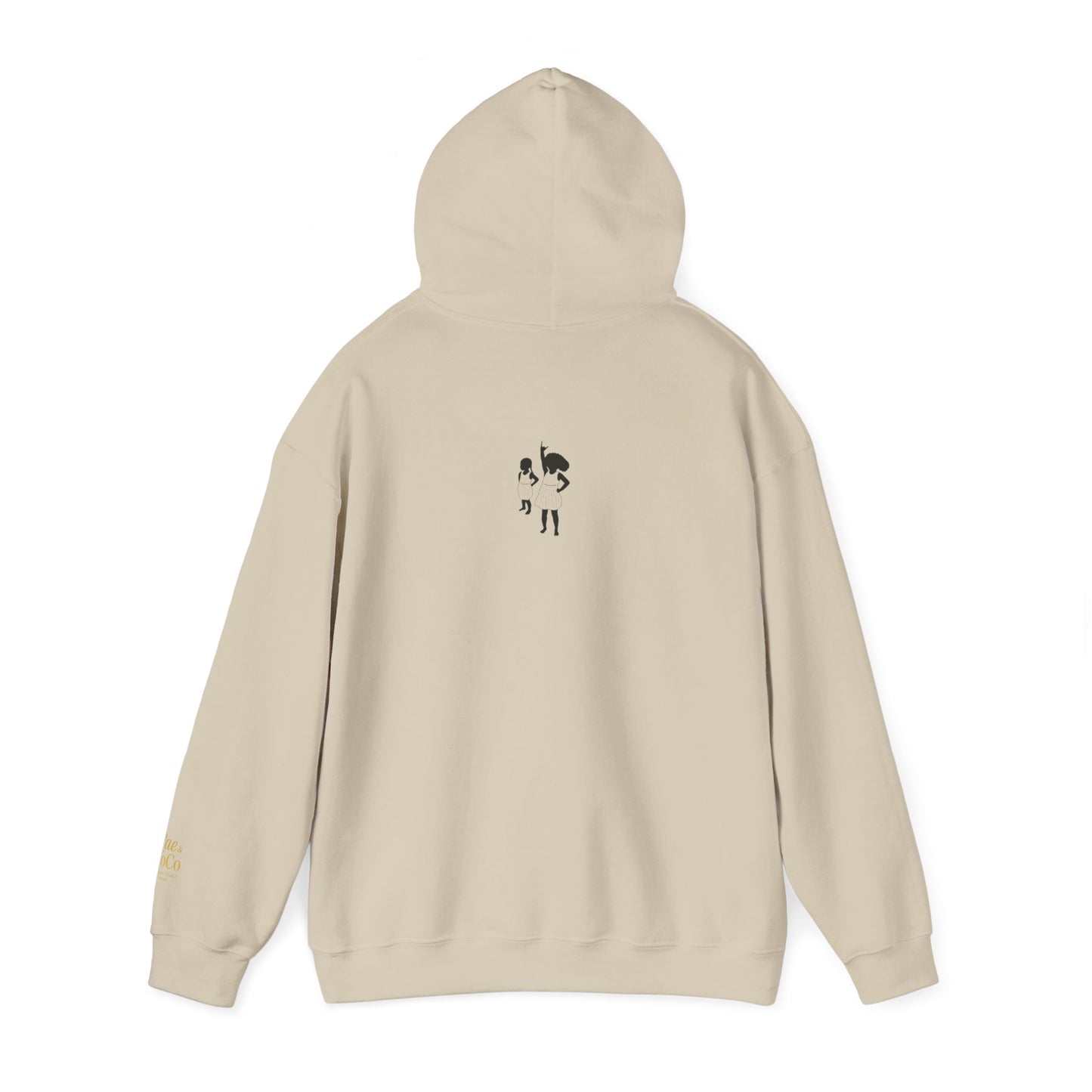 Cozy Beach Hoodie: InkWell Vineyard Design, Unisex Pullover Sweatshirt, Gift for Beach Lovers, Casual Wear, Vacation Essential