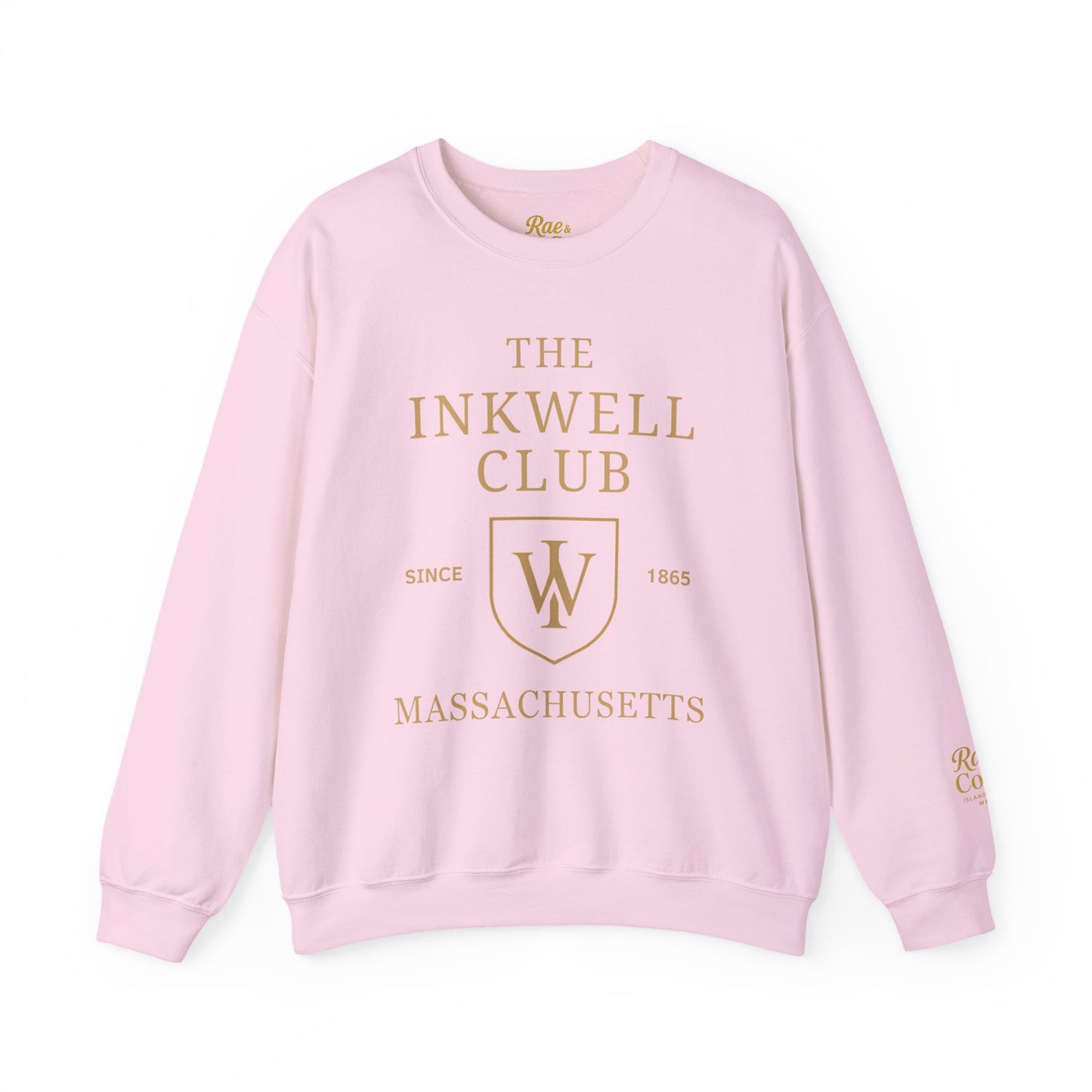 Inkwell Club Crewneck Sweatshirt – Martha’s Vineyard Classic | Unisex Heavy Blend