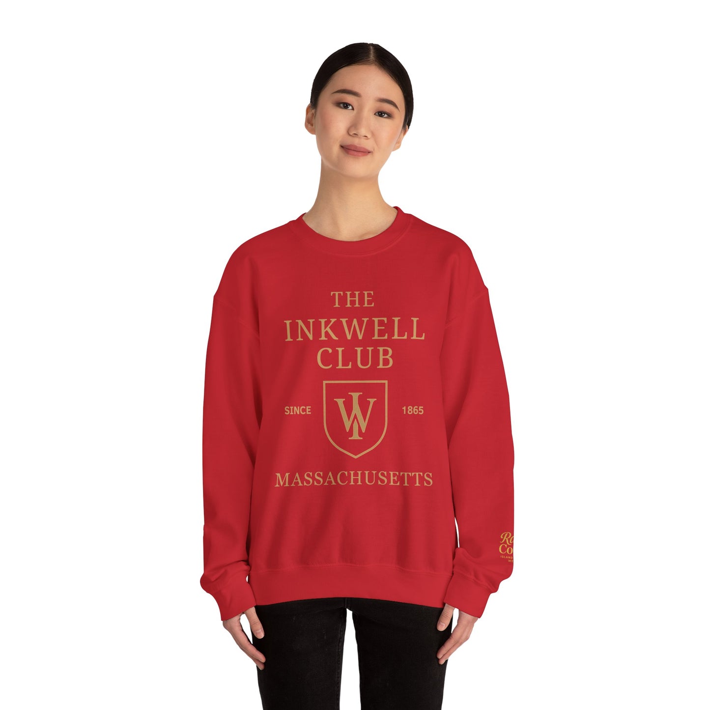 Inkwell Club Crewneck Sweatshirt – Martha’s Vineyard Classic | Unisex Heavy Blend