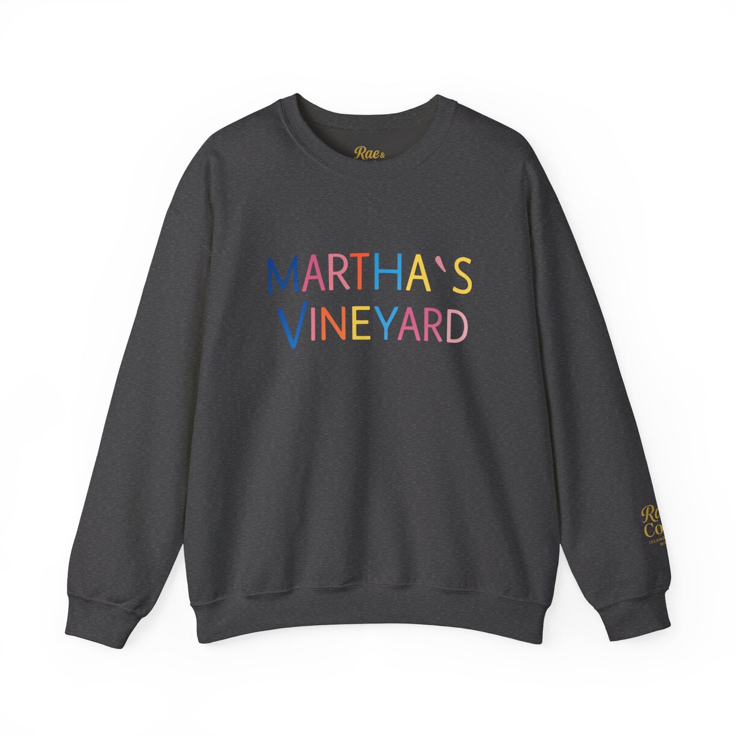 🌈 Colorful “Martha’s Vineyard” Typography Design