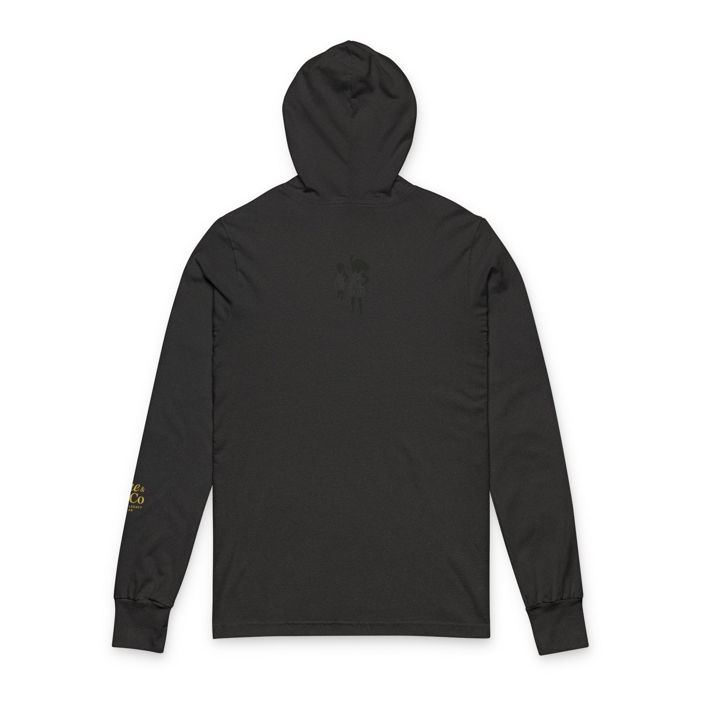Inkwell Club Unisex Hooded Long Sleeve Tee, Casual Hoodie, Gift for Book Lovers, College Apparel, Cozy Layering Top