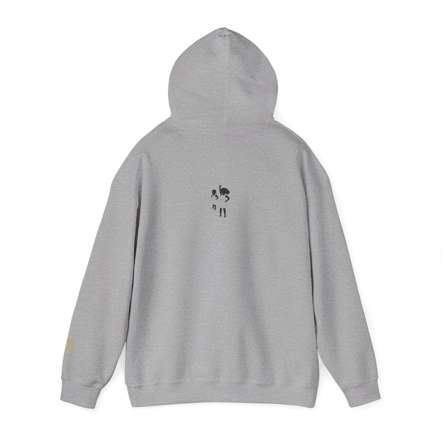 Martha’s Vineyard Hoodie – Unisex Heavy Blend with Cursive Yellow & Black Lettering