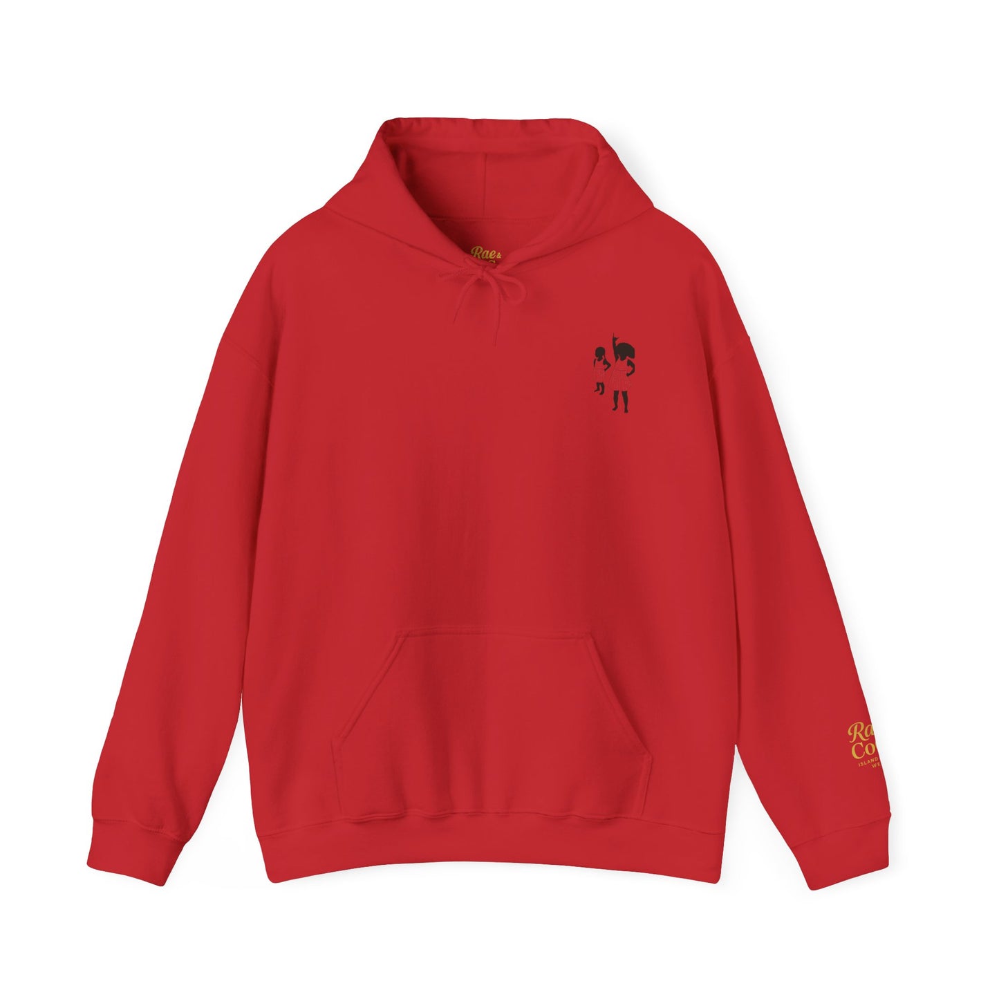 Wavy Martha’s Vineyard Hoodie – Unisex Heavy Blend Sweatshirt, Cozy & Stylish Coastal Wear