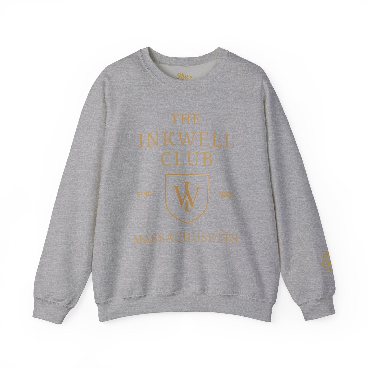 Inkwell Club Crewneck Sweatshirt – Martha’s Vineyard Classic | Unisex Heavy Blend