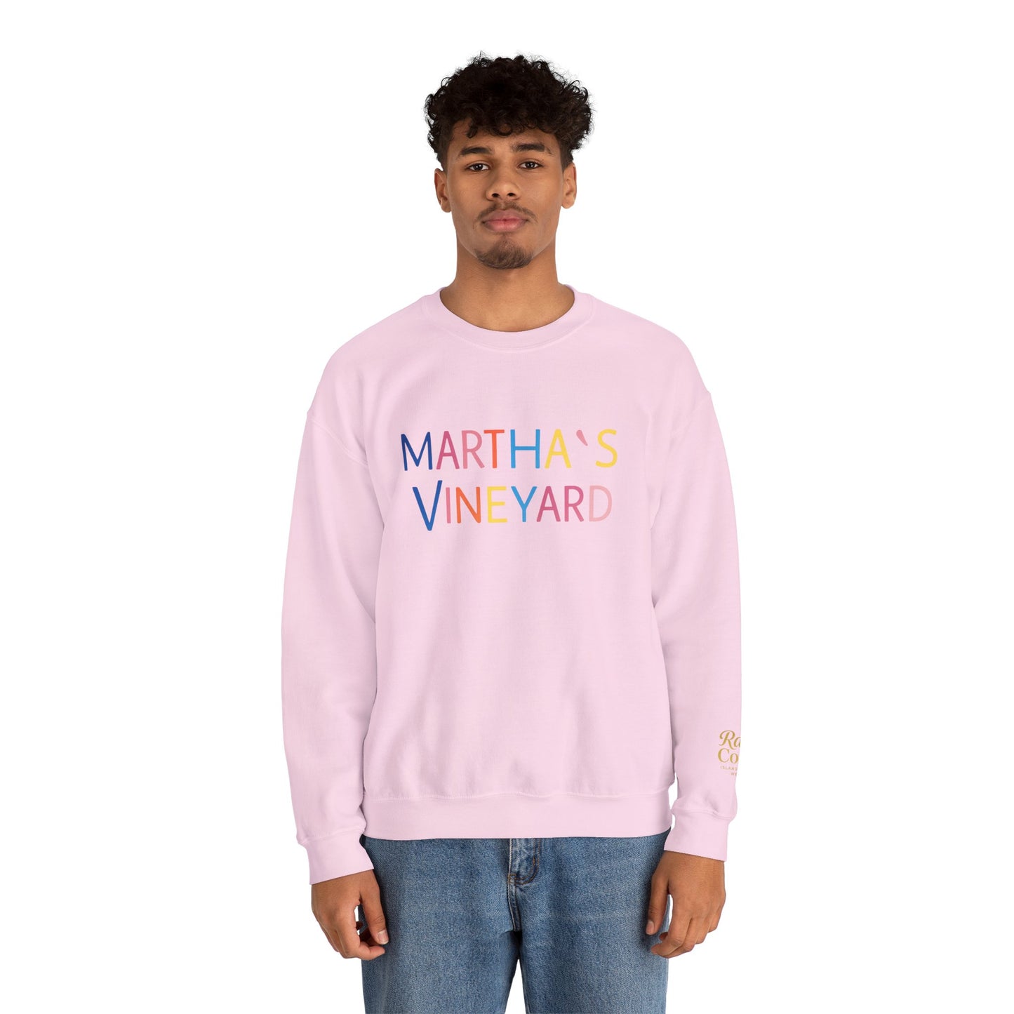 🌈 Colorful “Martha’s Vineyard” Typography Design