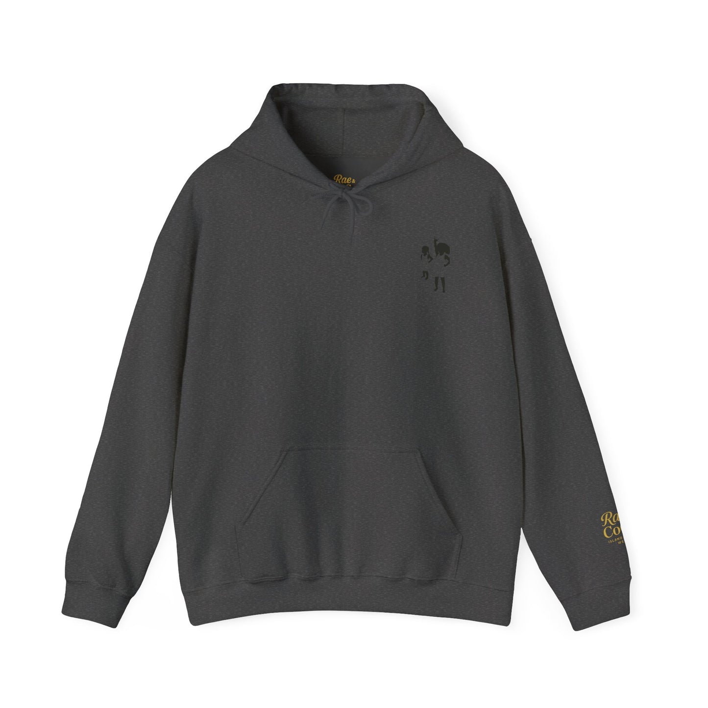 Wavy Martha’s Vineyard Hoodie – Unisex Heavy Blend Sweatshirt, Cozy & Stylish Coastal Wear