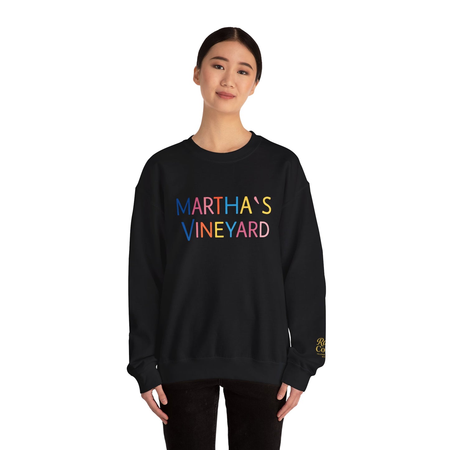 🌈 Colorful “Martha’s Vineyard” Typography Design