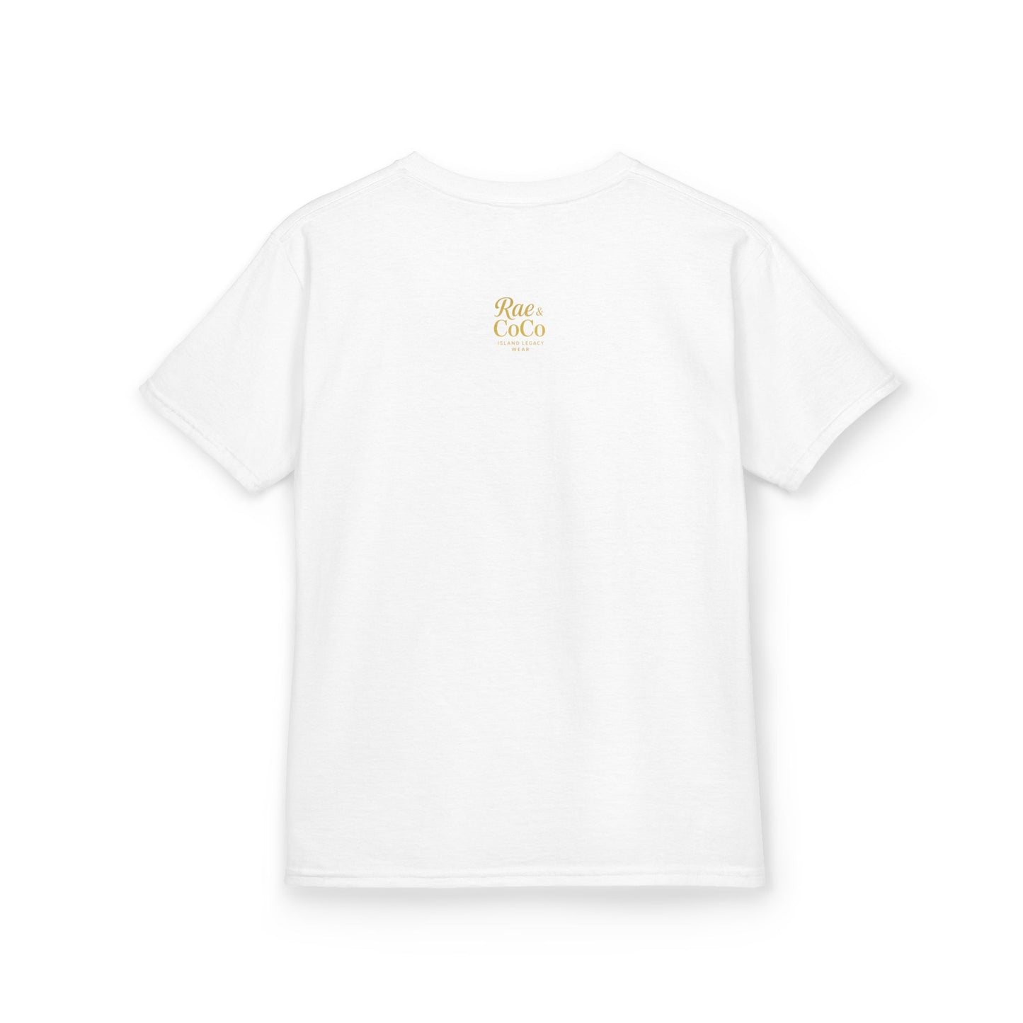 Kids Floral Alpaca T-Shirt – Island Legacy Wear, Black-Owned Summer Apparel, Cute Coastal Kids Tee, Martha’s Vineyard Gift
