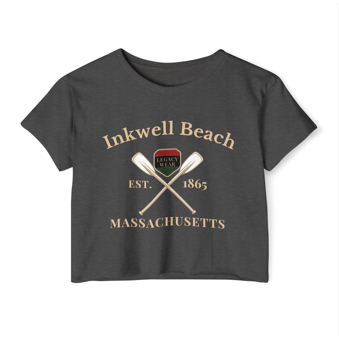 Inkwell Beach Legacy Wear Crop Tee – Martha’s Vineyard Massachusetts